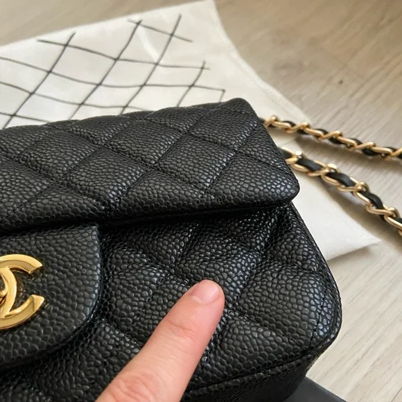 SOLD- Chanel Rectangular Mini Flap - Picture 11 of 13